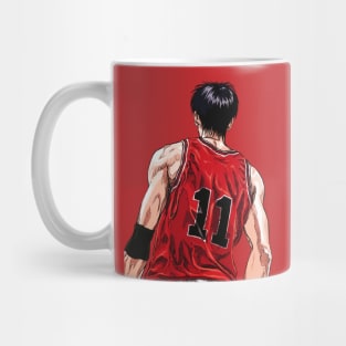 Slam Dunk Kaede Rukawa vector Mug